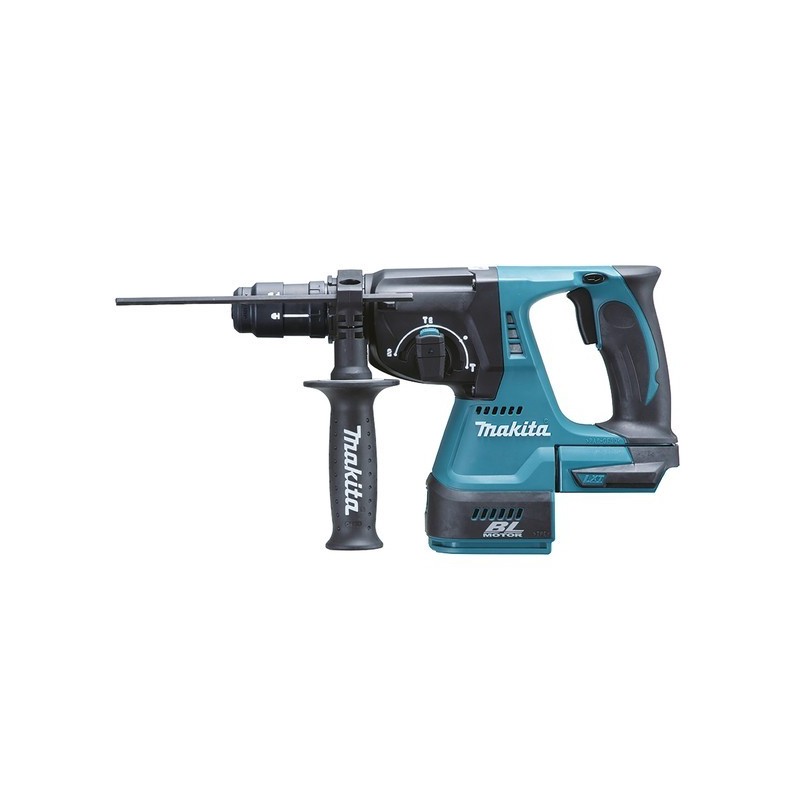 Tassellatore 18V SDS-Plus 24 mm DHR243ZJ- con batt. e caricabatt.